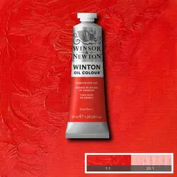 رنگ روغن وینزور مدل winton کد رنگ Cadmium Red Hue 095