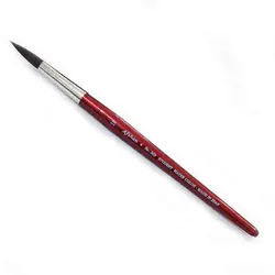 قلم مو افشان گرد شماره 16 (دسته قرمز)