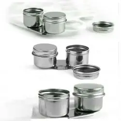 روغن دان دوقلو درب دار (جنس استیل)