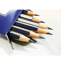 مداد مشکی فابر کاستل مدل گلدفابر با درجه سختی نوک ۵B