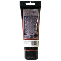 رنگ اکریلیک وستا حنایی سوخته (قهوه ای) مدل ۲ Burnt Sienna