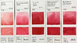 رنگ روغن وینزور اند نیوتون مدل Permanent Alizarin crimson کد 468