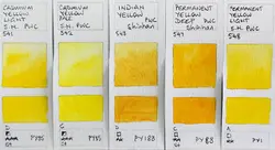 آبرنگ فوق آرتیست شین هان PWC سری A رنگ (permanent yellow light 548)