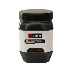 پودر زغال ویونا  CHARCOAL POWDER وزن 150 گرم