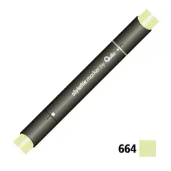 ماژیک راندو دوسر کوییلو کد 664 مدل Stylefile (رنگ lime green)