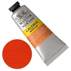 رنگ اکریلیک وینزور کد 090 مدل گالریا حجم 60 میل (cadmium orange hue)