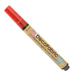 ماژیک پارچه قرمز ماروی یوشیدا (مدل DecoFabric)