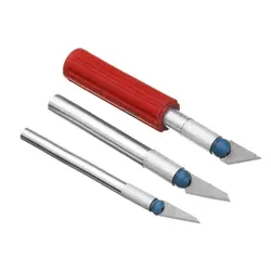 کاتر قلمی حرفه ای با تیغ جراحی (مجموعه 13 عددی)