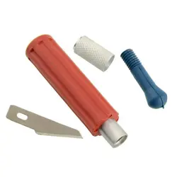 کاتر قلمی حرفه ای با تیغ جراحی (مجموعه 13 عددی)