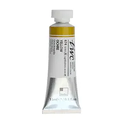 آبرنگ فوق آرتیست شین هان PWC سری A رنگ (Yellow ochre 674)