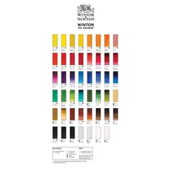 رنگ روغن وینزور اند نیوتون ۳۷ میل (viridian hue 696)