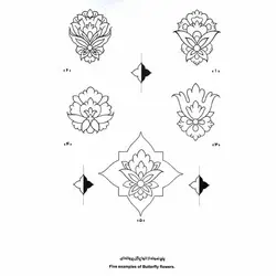 کتاب آرایه ها و نقوش ختایی و اسلیمی در هنر تذهیب و طراحی فرش
