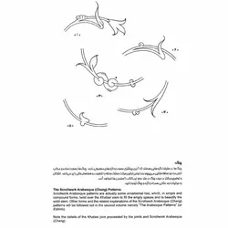 کتاب آرایه ها و نقوش ختایی و اسلیمی در هنر تذهیب و طراحی فرش