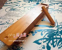 قلمدان خوشنویسی چوبی