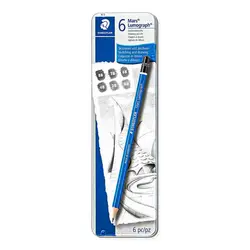 مداد طراحی استدلر ست 6 عددی (مدل Mars Lumograph)