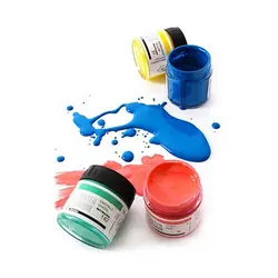 گواش سفید شین هان (poster color white 51)