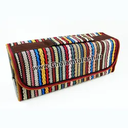 کیف قلمدان خوشنویسی فانتزی گلیم بافت