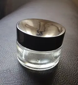 دوات خوشنویسی شیشه ای در فلزی مشکی