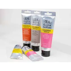 رنگ اکریلیک وینزور کد 599 مدل گالریا حجم 60 میلی لیتر (sap green)