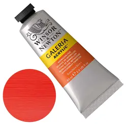 رنگ اکریلیک وینزور کد 682 مدل گالریا حجم 60 میلی لیتر (vermilion hue)