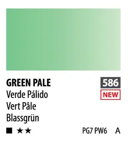 آبرنگ فوق آرتیست شین هان PWC سریA رنگ (green pale586)