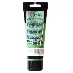 رنگ اکریلیک وستا Chrome Green Hue رنگ سبز مدل ۱۱