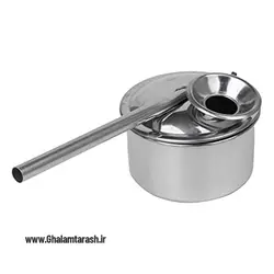 فوتک فلزی مخزن دار حرفه ای 100ml