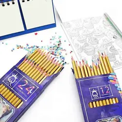 مداد رنگی 12 رنگ M.Q مدل Gold