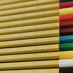 مداد رنگی 12 رنگ M.Q مدل Gold