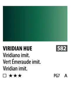آبرنگ فوق آرتیست شین هان PWC سری A رنگ (viridianhue582)