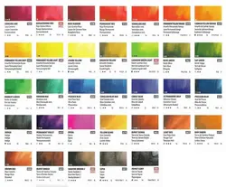 آبرنگ فوق آرتیست PWC شین هان ۳۳ رنگ جعبه فلزی