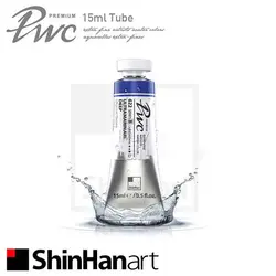 آبرنگ فوق آرتیست PWC شین هان ۳۳ رنگ جعبه فلزی