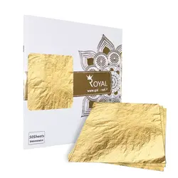ورق طلا رویال بسته 50 عددی