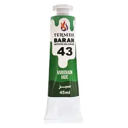 رنگ روغن ترمه باران سبز کد 43