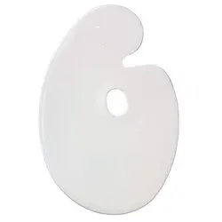 پالت رنگ روغن تخت