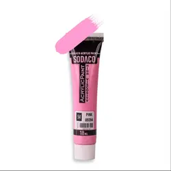 رنگ اکریلیک سوداکو 18 میل صورتی کد 94