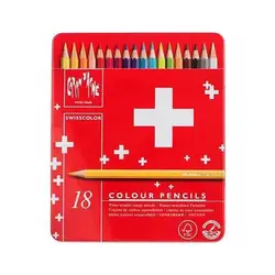 مداد رنگی کرن داش 18 رنگ (آبرنگی ) جعبه فلزی