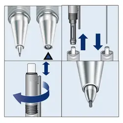 مداد نوکی اتود مکانیکی استدلر 0.5 Ttiplus (ساخت آلمان)