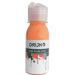 رنگ اکریلیک نارنجی کم رنگ دریژنو مدل ART (حجم 60 میلی لیتر)