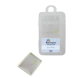 آبرنگ تک رنگ رایمون کد zinc white 121