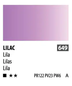 آبرنگ فوق آرتیست شین هان PWC سری A رنگ (LILAC 649)