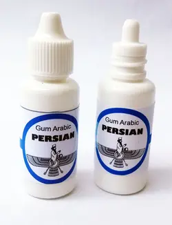 صمغ عربی صادراتی پرشین بسته بندی قطره چکانی ۳۰ میل