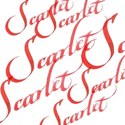 مرکب خوشنویسی وینزور قرمز Scarlet