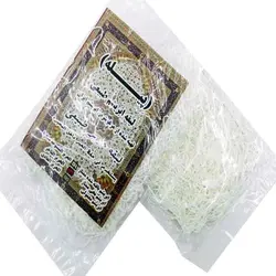 لیقه ابریشم نخی طبیعی بزرگ