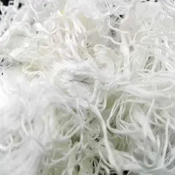 لیقه ابریشم نخی طبیعی بزرگ