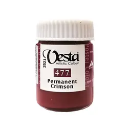 گواش وستا کد PermanentCrimson 477 حجم 30 میل