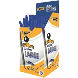 خودکار بیک لارج آبی ۱٫۶ مخصوص خوشنویسی Bic large1.6