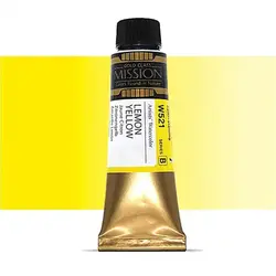 آبرنگ میشن Gold Class سری B رنگ (Lemon Yellow W521)