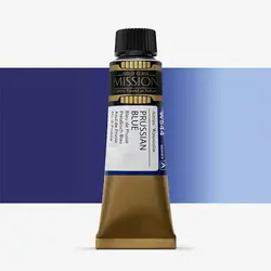 آبرنگ میشن Gold Class سری A رنگ (Prussian Blue W544)