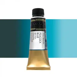 آبرنگ میشن Gold Class سری D رنگ (Peacock Blue W543)